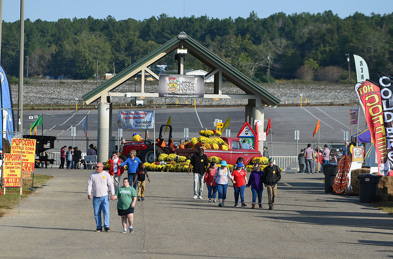 Wednesday at the National Peanut Festival